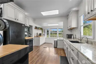 Spacious kitchen