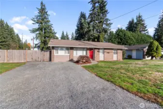 Tons of off street parking and RV parking