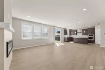 Home for sale includes white cabinets.