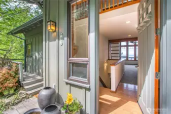 Step in to your home and see the view beyond.