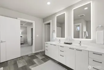 Photos of Model home. Not actual home.