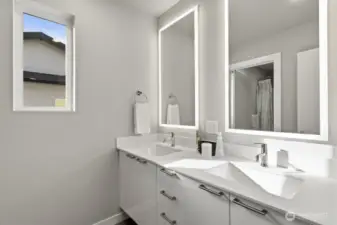 Photos of Model home. Not actual home.