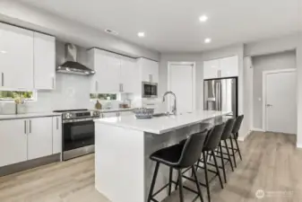 Photos of Model home. Not actual home.