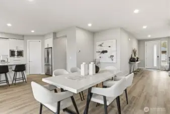 Photos of Model home. Not actual home.