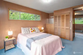 Built in cabinets and dressers in bedrooms