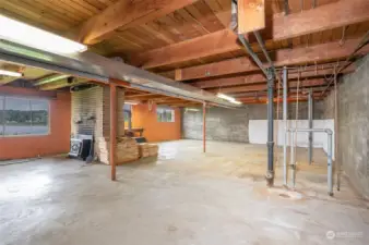 Basement walks out to ground level.