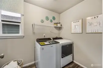 Laundry Room-Disclaimer: Photos are of Finley Model from another community. Colors, features, finishes, appliances, and materials may vary, and photos are for informational purposes only.