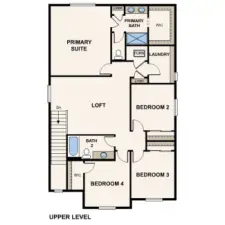 2378 Finley: Marketing rendering of floor plan - may vary per location