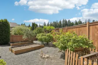 Raised garden beds