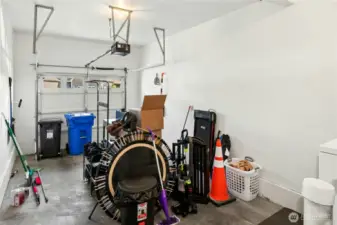 Plenty of room to park a car or store your bikes and kyack!