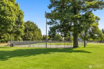 Nearby park and community center