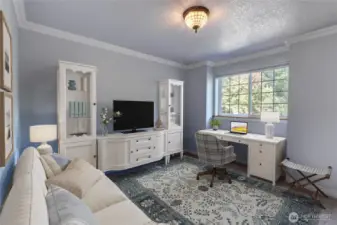 3rd bedroom or office (Virtually staged)