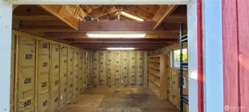2 story storage shed