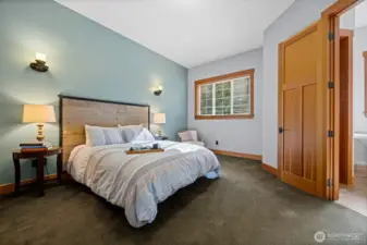 Primary bedroom on main floor