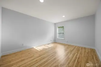 second of 3 bedrooms on second floor