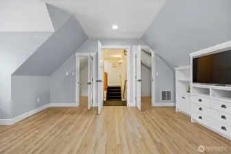 third of 3 bedrooms on second floor