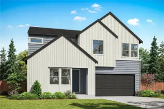 Exterior Rendering of Homesite 30.