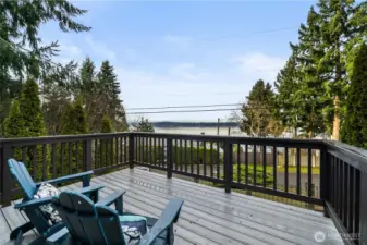 Water view of Puget Sound