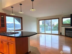 Kitchen to great room