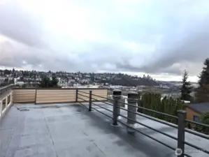 Rooftop deck