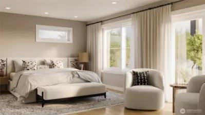 virtually stage primary room