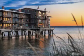 Iconic Harbor West, home to magical sunsets and pristine Sound Views.
