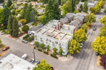 The 5-townhome development