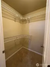 master bedroom walk in closet