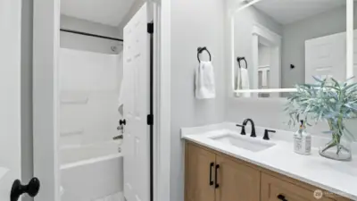 Hall bathroom