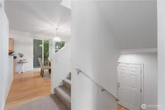 Entry to main floor