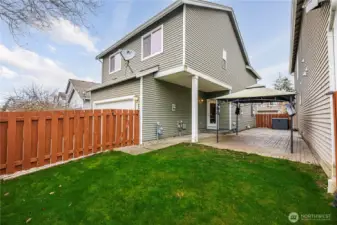 Patio added in 2021, $9,200 investment