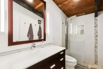 Upstairs bathroom.