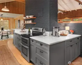 Such an appealing space and so much countertop space.