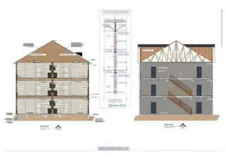 Side View of cross section