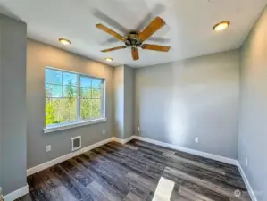 Bedroom 1 facing nature preserve