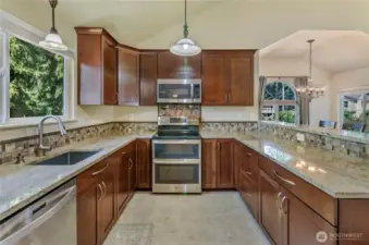 Granite countertops