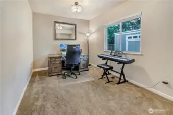 Office/bonus area on main floor