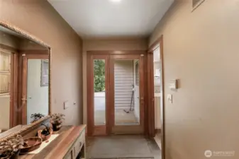 Secondary entry.