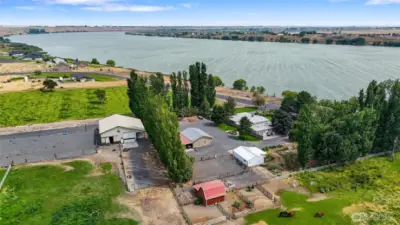 Enjoy lake views from anywhere on this private horse property. You are minutes from being in the water and boat launch.
