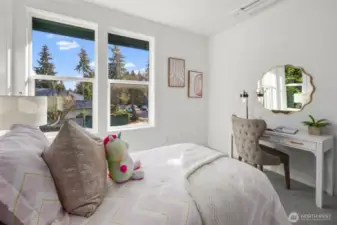 Secondary Bedroom w/ Custom Closet Package.