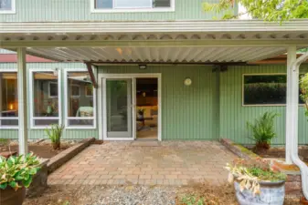 Step inside the second living area and imagine the possibilities for this versatile space