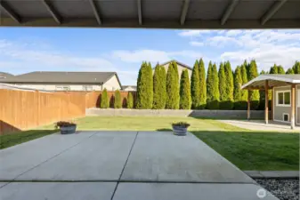 Outside living awaits! BONUS sprinkler system in the back and front yards!