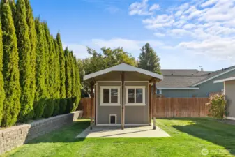 Insulated storage shed!
