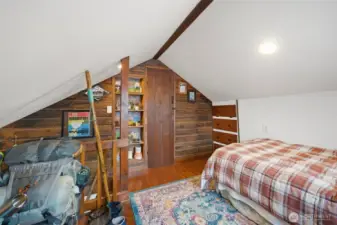 1910 Home Loft Bedroom