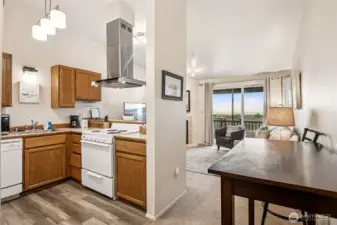 Open floor plan so that everyone is included in the fun