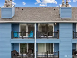 Unit #303 on top right