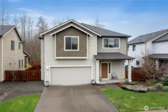 Inviting front porch
