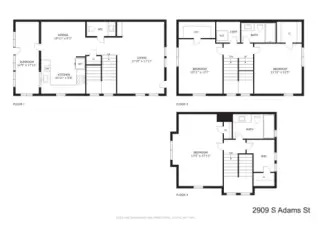 Floorplan (garage area not included)