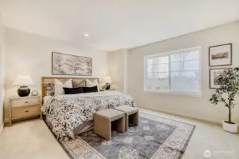 Oversized Primary with Ensuite Bath and Walk-In closet