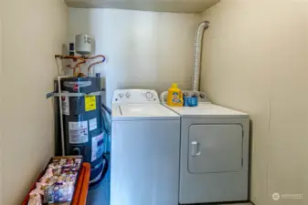 Downstairs Unit/Laundry Room